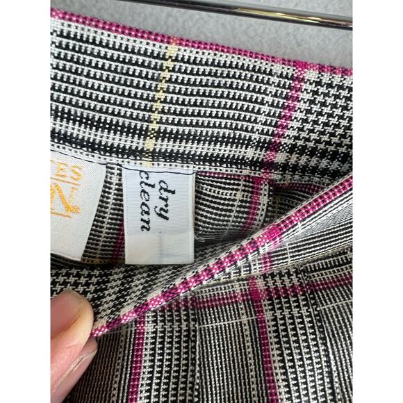 Pendleton Sophisticates VTG Pleated Plaid Skirt SZ 10 - Picture 4 of 9